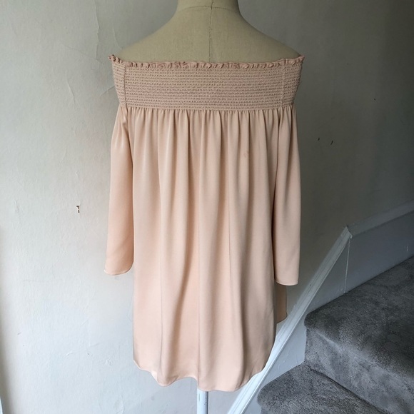 Theory Elistaire Modern GGT Silk Smocked Blouse - Picture 4 of 10